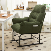 家用电脑椅躺椅折叠午休靠背椅可躺办公椅舒适久坐椅单人懒人沙发