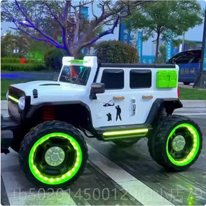 高档儿童电动车孩可坐小大人男遥女宝宝四轮控汽车充电自驾电瓶玩