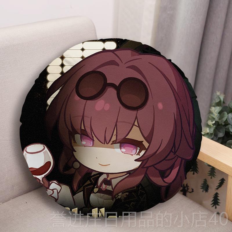 正品星穹铁定道小周边抱枕制藿异藿银狼托帕镜流丹恒饮月君形毛绒