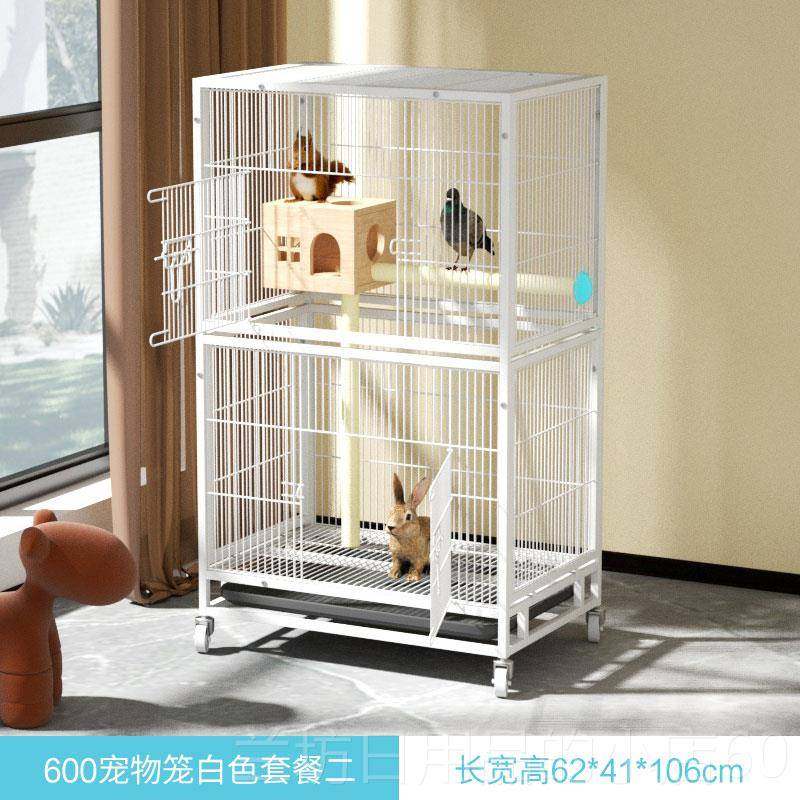 高档欣乐松鼠笼三层龙貂笼花号枝森鼠别墅猫龙猫柜笼大貂笼宠物鸟图片