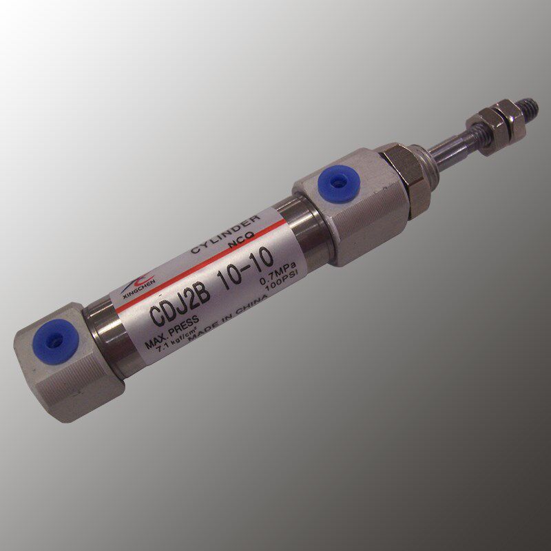 星辰不锈钢迷你气缸 CDJ2B10 16 15 20 25 30 40 45 50 60 75 100