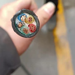 10平方3 5芯10平方铜电缆线YJV4 6平方5 2铜芯电线10平方