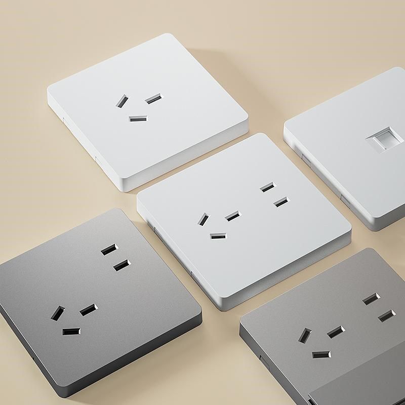 领普E2 LITE配套插座无框大版材料升级多款多色,电子/电工,USB插座/快充插座,淘宝优惠券,粉丝福利购,淘宝优惠卷