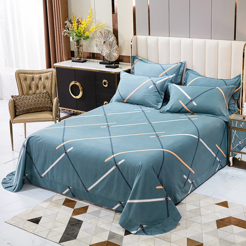 加厚全棉磨毛床单单件冬季保暖睡单1.2米1.5/1.8m单双人床被单