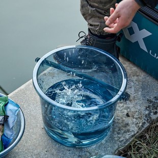 加厚透明水桶家用带盖储水用桶学生宿舍洗衣洗澡桶特大号手提圆桶