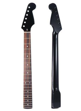 [哑黑]22品电吉他琴颈枫木琴柄玫瑰木指板 ST Strat Stratocaster