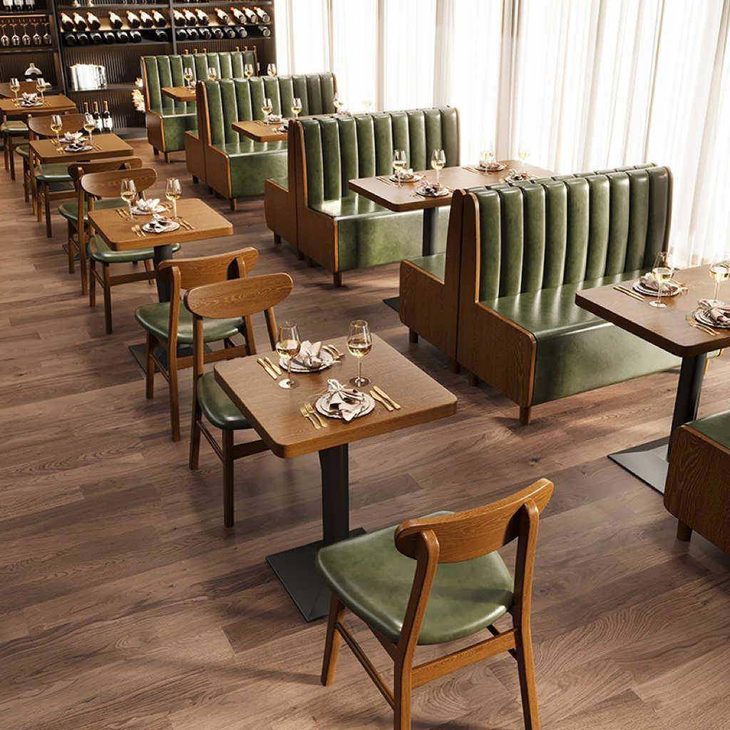 餐饮家具复古风餐桌椅酒吧清吧实木桌椅组合咖啡厅西餐厅实木卡座,鲜花速递/花卉仿真/绿植园艺,割草机/草坪机,淘宝优惠券,粉丝福利购,淘宝优惠卷