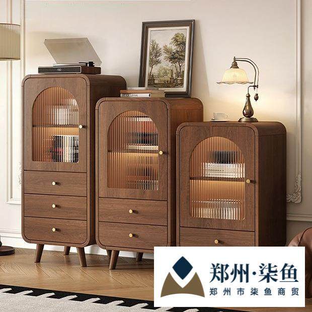 复古风餐边斗柜客厅电视旁边柜靠墙储物收纳柜卧室床尾置物矮柜,鲜花速递/花卉仿真/绿植园艺,割草机/草坪机,淘宝优惠券,粉丝福利购,淘宝优惠卷