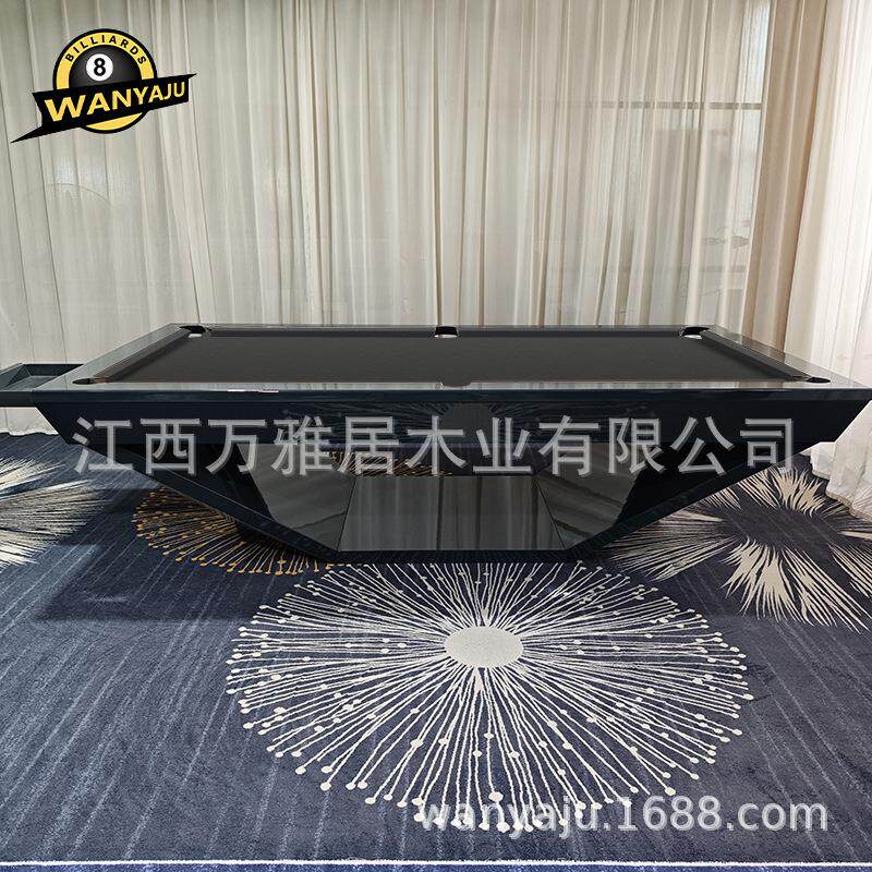 厂家直发台球桌高档商业家庭台定制款标准型台球案台球杆大理石