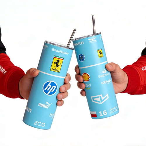 codeboy2026新款法拉利f1水杯不锈钢保温杯保冷乐扣水杯