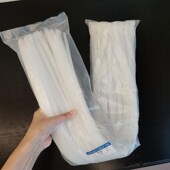 尼龙扎带10 包白色 800 100条 黑色80公分 宽8.8mm 国标强力自锁式