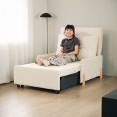 单人沙发床两用小户型书房阳台多功能猫抓绒可折叠可伸缩2024新款