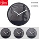 动态旋转钟表创意圆形挂钟客厅现代挂表静音幻影转盘钟创意挂钟