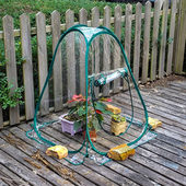 迷你可折叠暖房花房温室透明防雨保温棚阳台室内外多肉绿萝保温罩