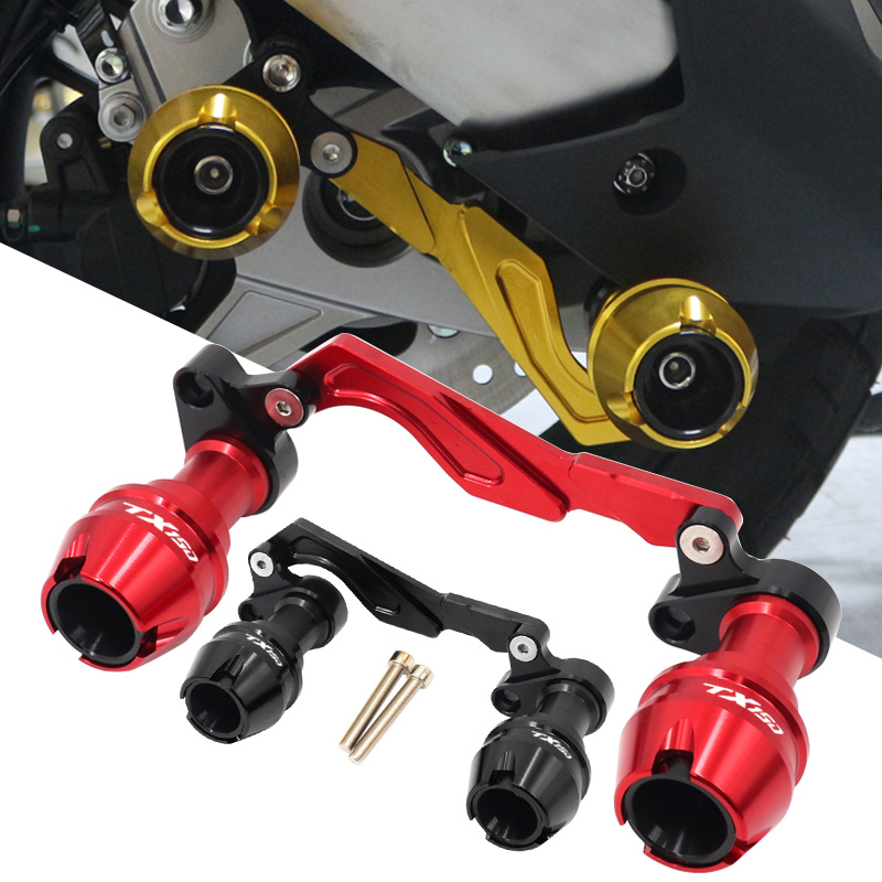 适用天鹰TX150改装配件排气管防摔球保险杠摩托车防护棒