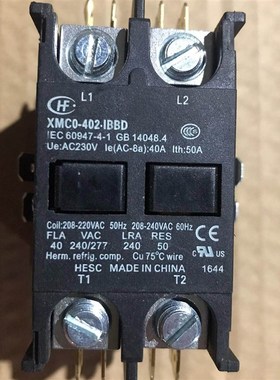 交流230V接触器XMC0-402-IBBC拆机件 成色很新