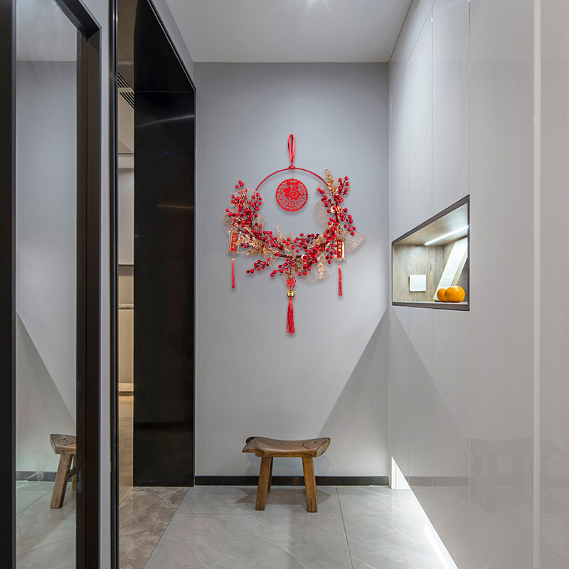 虎年新年春节挂件乔迁之喜新居客厅春节入宅仪式大门装饰玄关挂饰