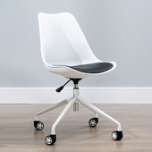 家用现代简约电脑椅懒人时尚 书桌椅办公升降转滑轮靠背座学生椅子