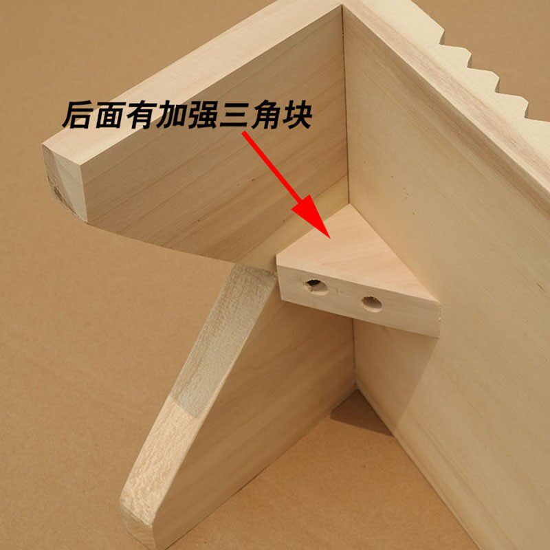 实木洗衣板搓板家用带脚加厚大号防滑单面罚跪 纯手工宿舍搓衣板