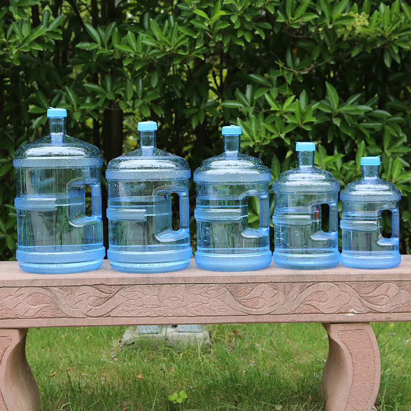 pc纯净水桶11.3升矿泉水桶手提式加厚家用空桶可加水清洗饮水机桶