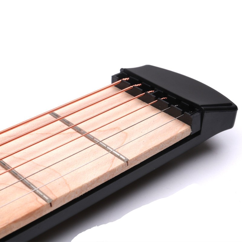 六品口袋吉他 便携式吉他练习器 手型和弦转换练习吉他手指训练器