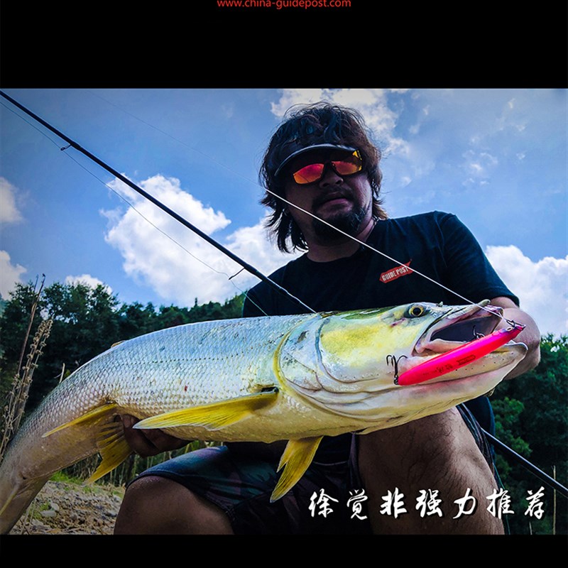 GUIDEPOST路标鲌湾 泊湾沉水铅笔远投翘嘴鲈鱼鱤鱼路亚假饵鱼饵