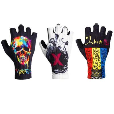 Chooee骑行手套短指夏季男女公路山地车自行车手套半指骑行装备