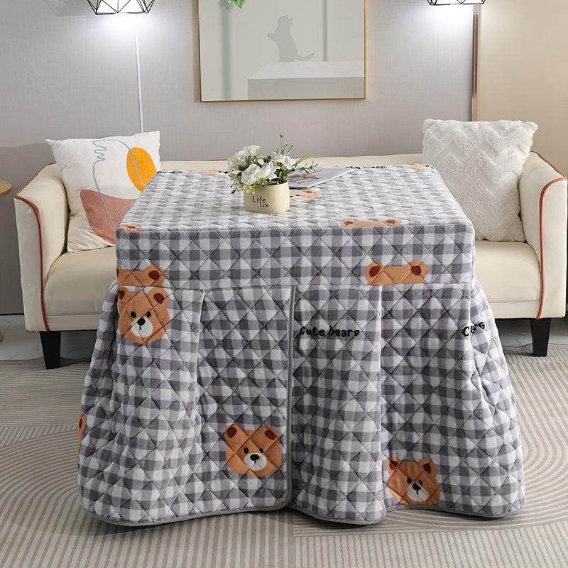 取暖器烤火罩2025新款正方形烤火桌罩布套方桌冬季桌面秋冬加厚,居家布艺,床头罩,淘宝优惠券,粉丝福利购,淘宝优惠卷