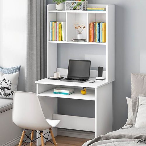 书桌书架组合书柜一体家用卧室学生床头写字桌经济型简约电脑桌子