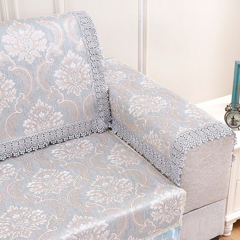防滑沙发巾沙发靠背巾欧式后背盖巾通用客厅蕾丝扶手巾沙发垫套罩