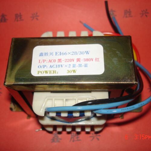 30W入0-220V-380V转双18V0.8A电焊机逆变控制变压器,适用Z120-31