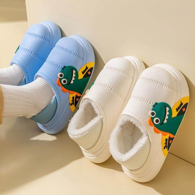 棉拖鞋男童2025新款冬季小孩室内防滑防水全包毛毛家居鞋包跟棉鞋,居家布艺,居家棉拖/棉鞋,淘宝优惠券,粉丝福利购,淘宝优惠卷