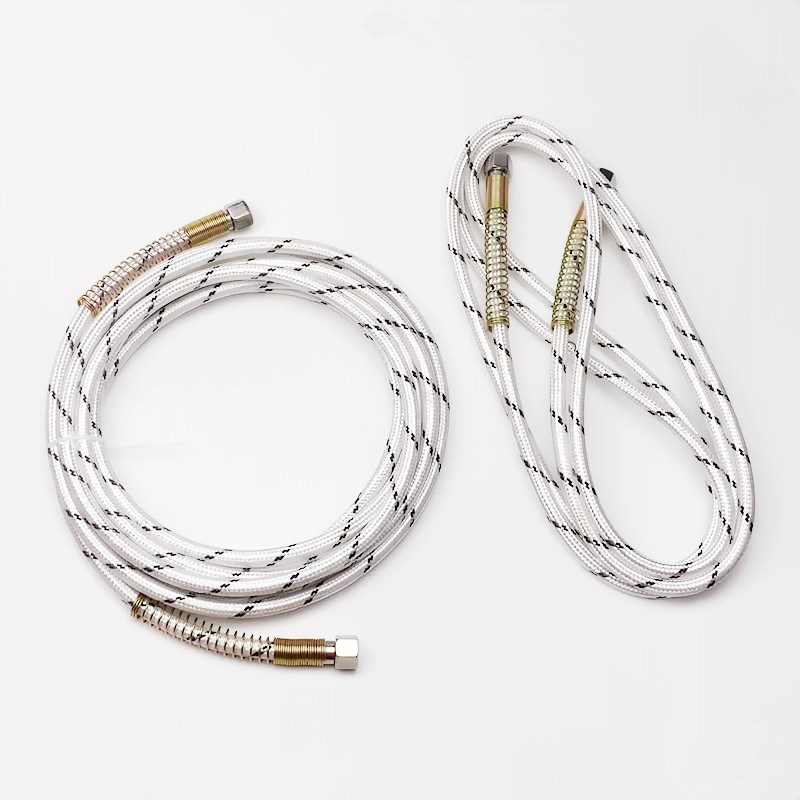 全蒸汽烫斗3米中压管工业锅炉电熨斗5米铁氟龙排汽放水出气软管子