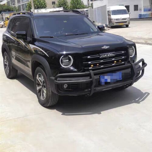 哈弗大狗改装杠前后护杠防撞杆U型前杠加厚大狗金属杠一字杠后杠
