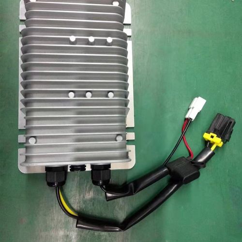 丽驰E9V5电动汽车四轮车金锐隔离大功率电压转换器96v到48v转12