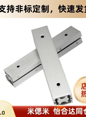 SAR206 207 209 210 220 230 240 250铝合金两段线性滑轨20宽SAR2