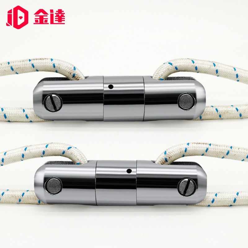 旋转连接器电缆网套电力牵引绳抗弯连接器3T/5吨万向节旋转接头
