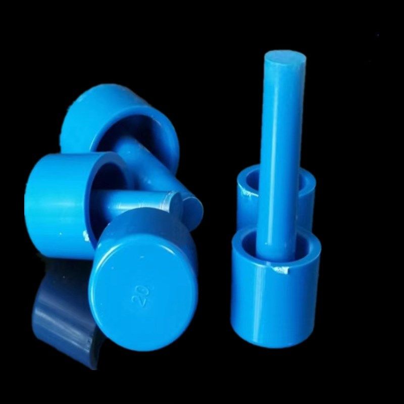 PVC线管堵头蓝色带柄防尘塞20 25加长管帽保护盖预埋线管带棒堵盖,基础建材,UPVC管,淘宝优惠券,粉丝福利购,淘宝优惠卷