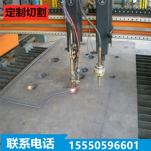 耐磨板nm500厚铁板45号钢板加工定做Q345B锰板Q235板激光下料切割