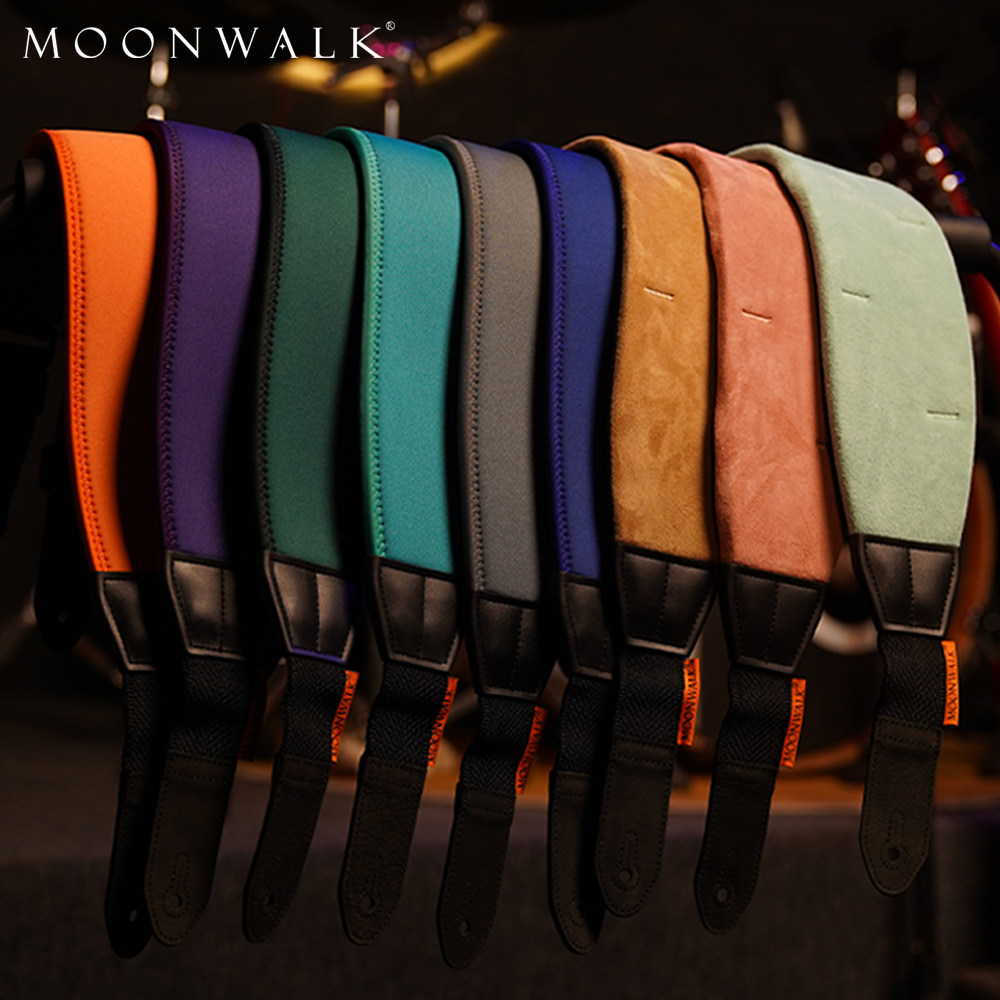 MOONWALK SS-22D/C电吉他贝斯木吉他箱琴通用加宽加厚减负背带