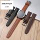 适用华为gt4真皮表带watch3小米s3荣耀4pro通用22mm智能gt2手表带