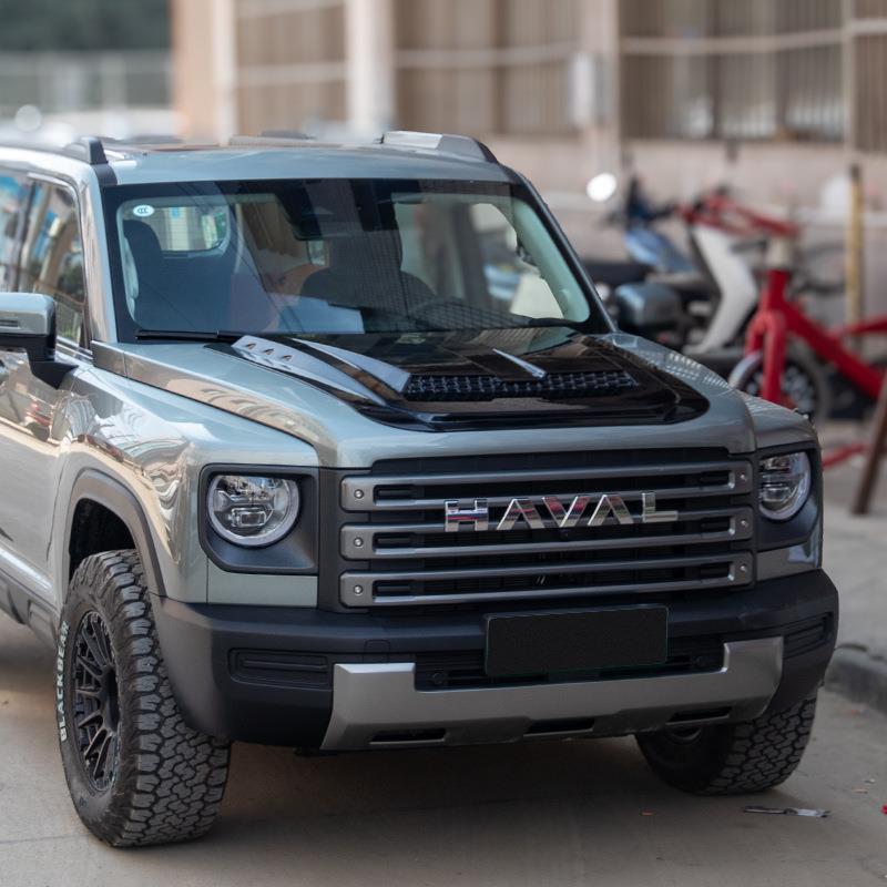 哈弗猛龙个性机盖罩改装件装饰贴砂石挡假进风口外观改装专用车身