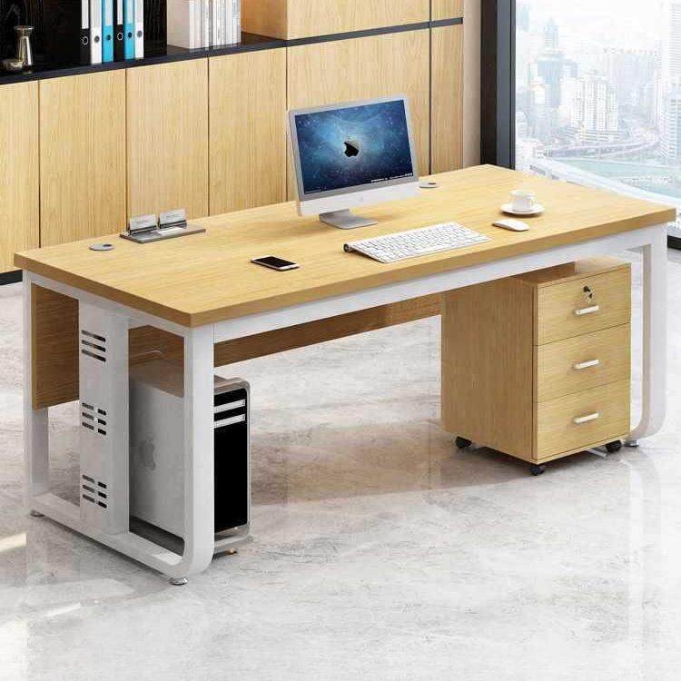 电脑桌台式简约现代老板办公桌子职员工位桌椅组合家用书桌单人桌,电子元器件市场,其它元器件,淘宝优惠券,粉丝福利购,淘宝优惠卷