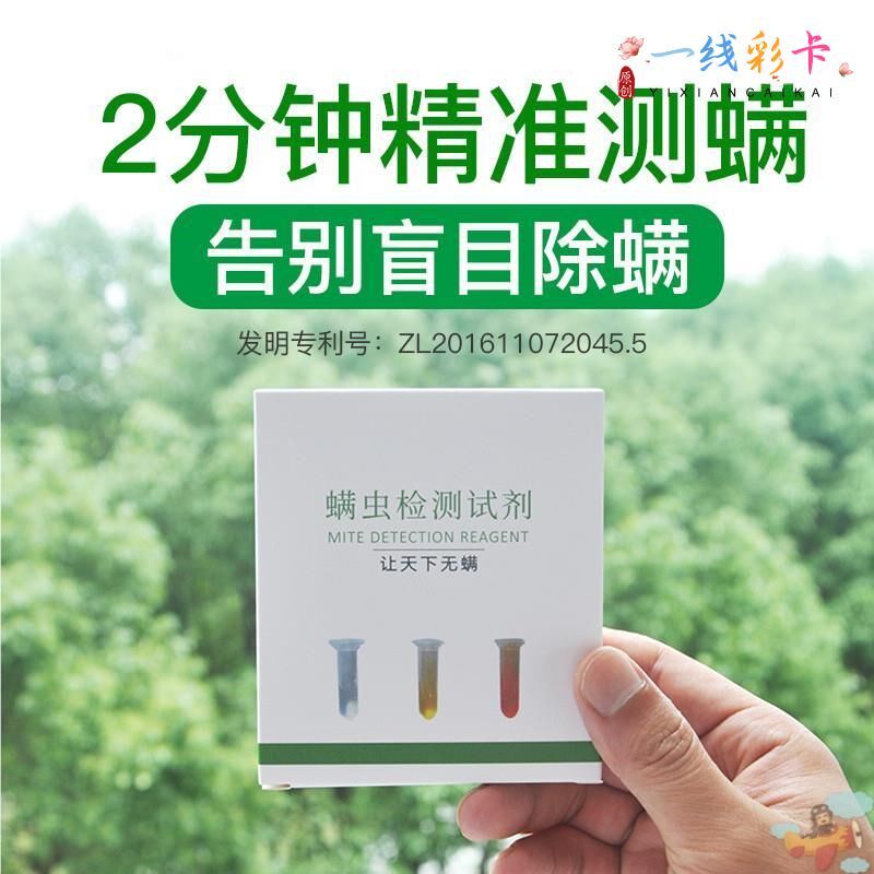 螨虫检测试纸尘螨检测床上测螨虫脸后背痘痘螨虫检测试剂,居家日用,祛螨包,淘宝优惠券,粉丝福利购,淘宝优惠卷