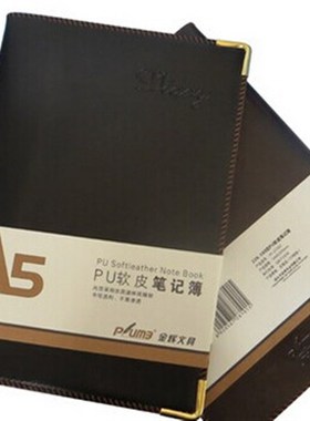 金辉 JH-22162 A5笔记本 软皮面日记本记事本 厚22K-160页