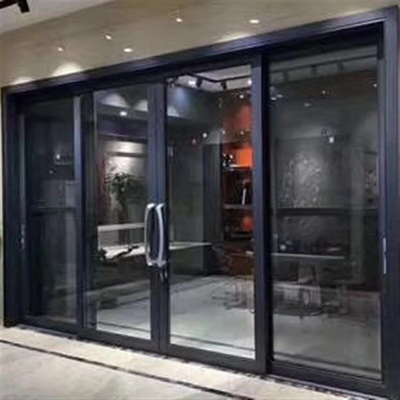 重型推拉门封阳台 阳台门滑门  指纹锁重型门 断桥重型推拉门