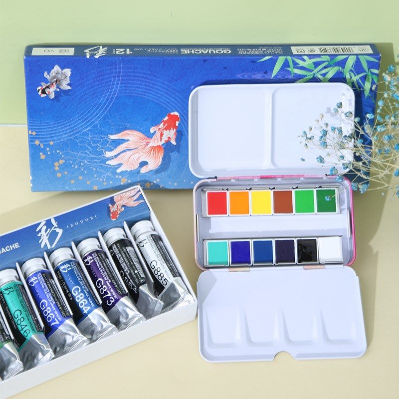 荷尔拜因水彩分装hb新古彩春夏秋冬12色48色固体不透明水粉颜料,文具电教/文化用品/商务用品,水彩颜料,淘宝优惠券,粉丝福利购,淘宝优惠卷