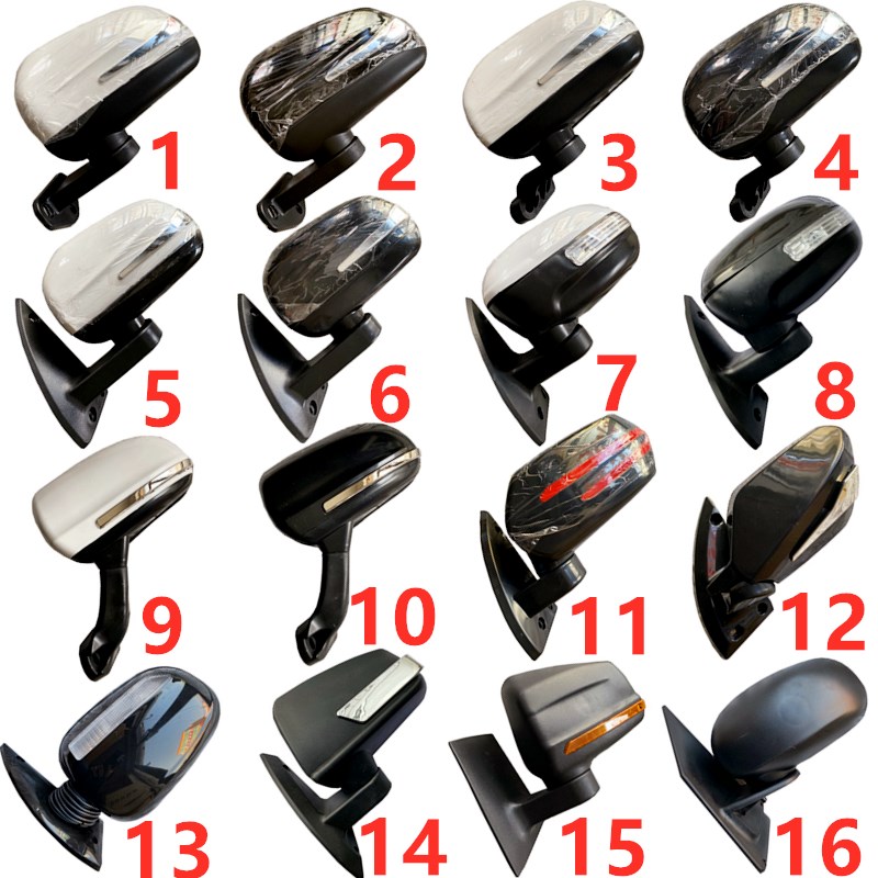 全封闭电动三轮车后视镜新能源四轮车反光镜盛昊海宝金迪倒车镜