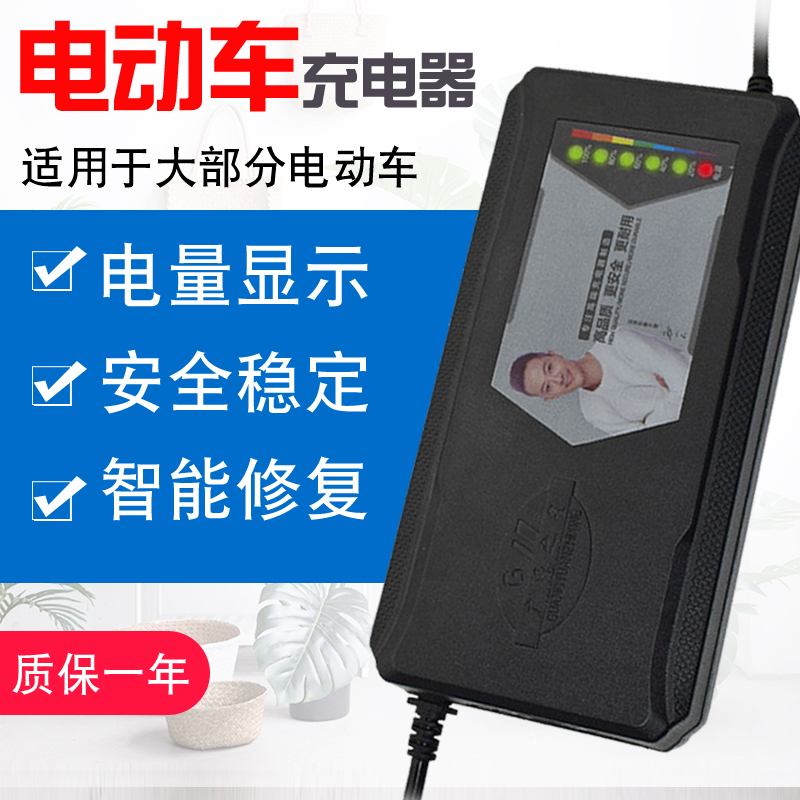 (自动断电)本铃电动车电瓶充电器48V20AH 48V12AH60V20AH72v8