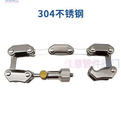 0F308卡箍快100真空卡扣卡盘6管件链4不锈钢NW抱箍式0装20160式K3